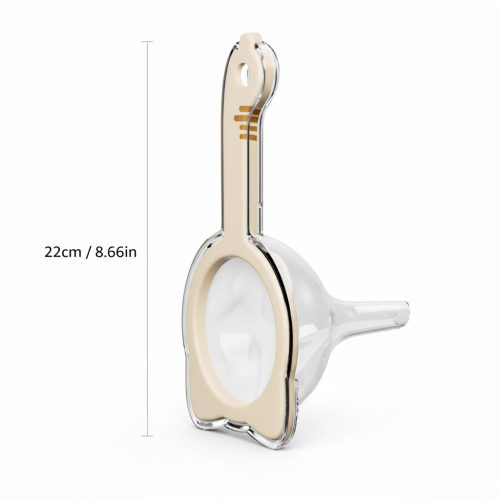 (Cream White Cat) Cat Strainer for Kitchen - Detachable Filter 2