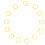 100PCS Yellow Plastic Pigeon Leg Rings 8mm for identification 3