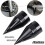 Front Axle Nut Covers Caps Black for  Dyna Electra Road King Glide 8