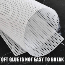 50PCS Mesh Plastic Canvas Sheets 19.6x13 Inch for Embroidery Crafting, Acrylic Yarn Crafting, Knit and Crochet Projects