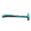 Multi-Functional Carbon Steel Hammer with TPR Handle for Blacksmithing 290mm/112mm 2