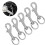 L92MM Stainless Steel Double Ended Spring Snap Hook, 232g, Durable 1