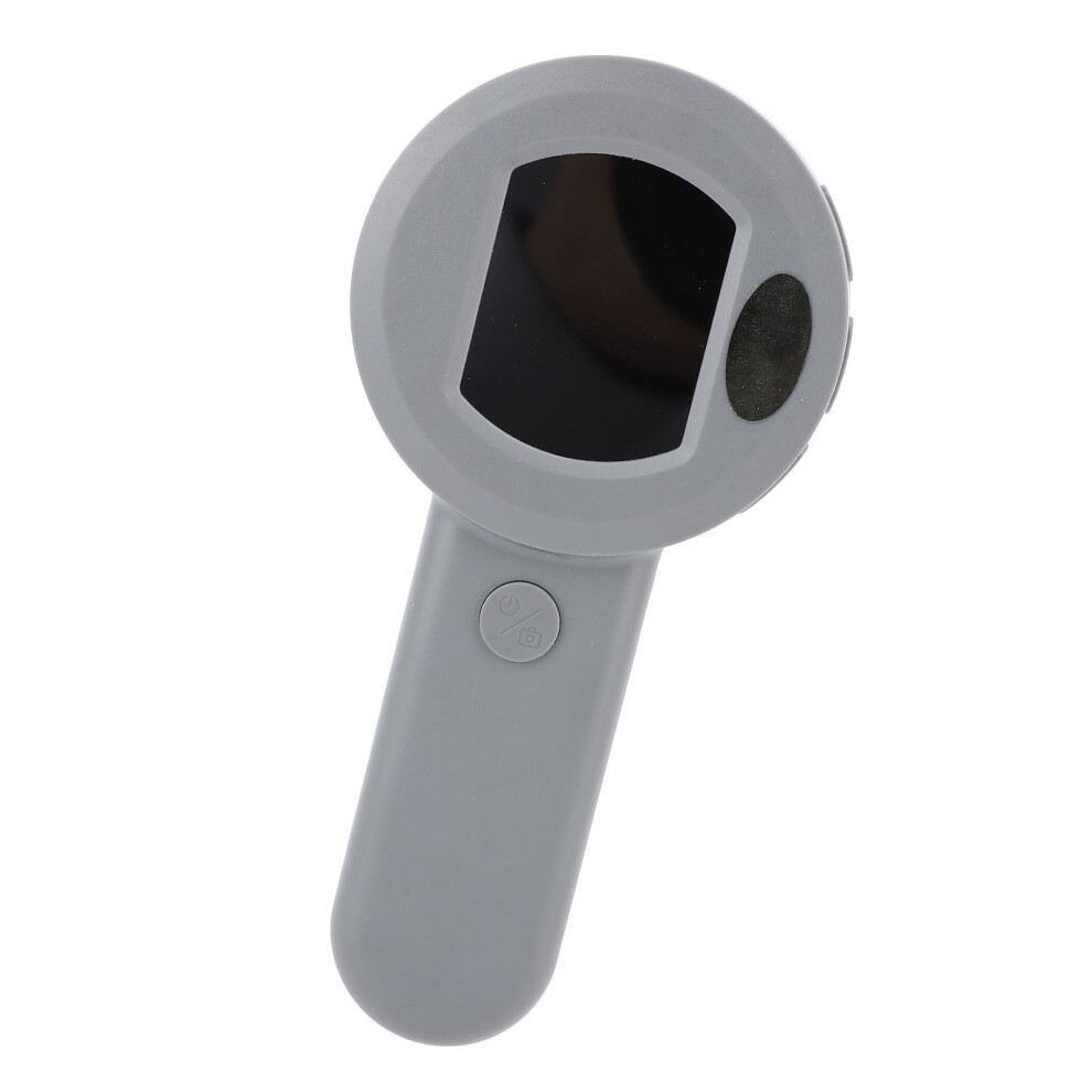 Grey Digital 50X Magnifier With 2Â Ips Screen, 8 Led Lights,