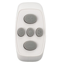 White Bluetooth Ring for Video & Reading Control - 10M Range, 200mAh