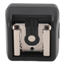 Flash Hot Shoe Adapter with PC Port for Nikon Pentax Camera Microphone Studio Light