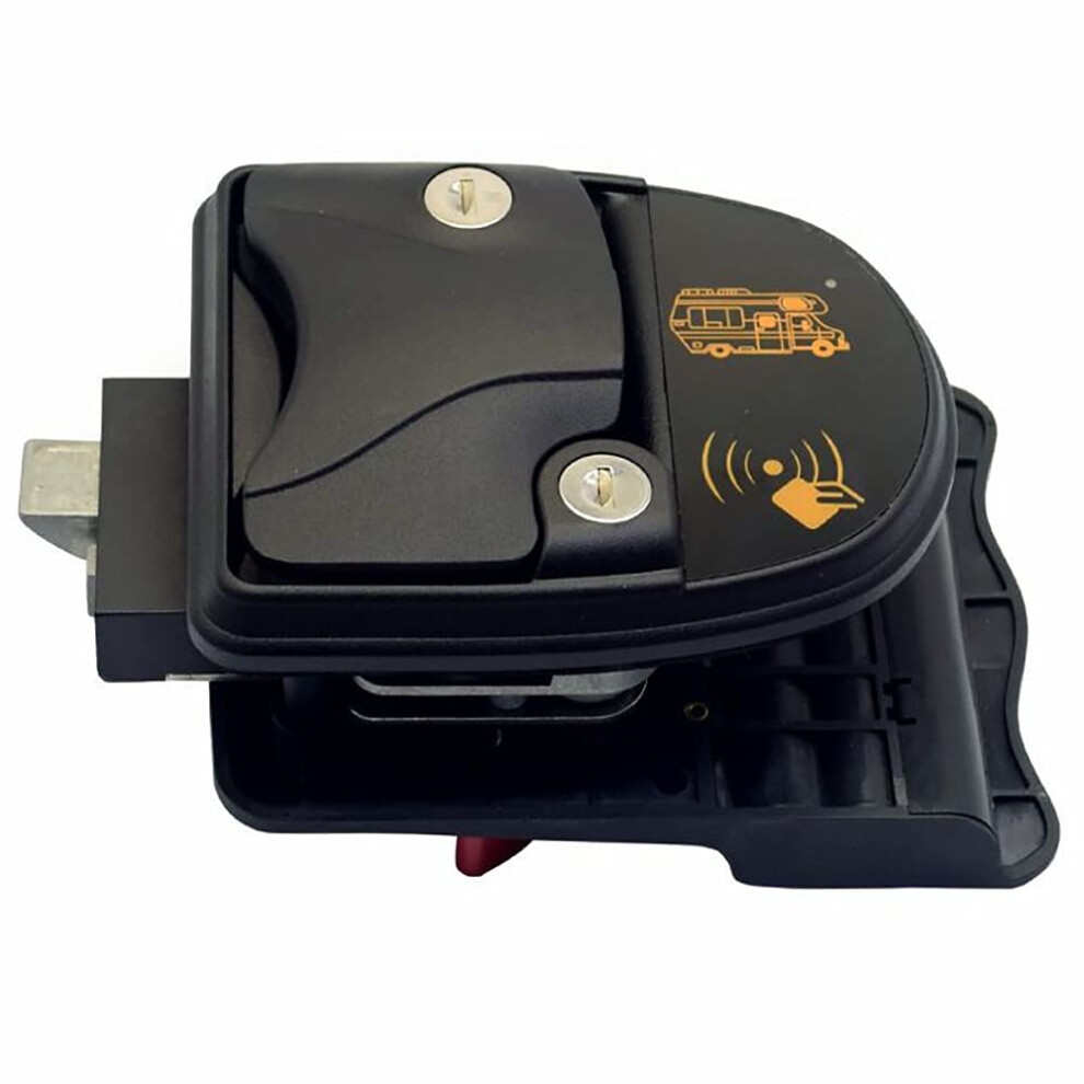 Rv Keyless Entry Door Lock With Remote, Zinc Alloy Deadbolt Handle For Camper Trailer 9092120239317