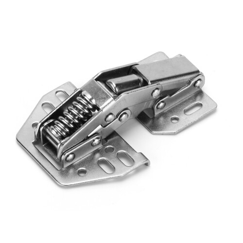 90 Cold Rolled Steel Cabinet Hinge with Spring Buffer, Adjustable 2
