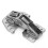 90 Cold Rolled Steel Cabinet Hinge with Spring Buffer, Adjustable 4