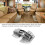 90 Cold Rolled Steel Cabinet Hinge with Spring Buffer, Adjustable 6