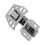 90 Cold Rolled Steel Cabinet Hinge with Spring Buffer, Adjustable 9