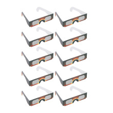10Pcs Solar Eclipse Glasses Eye Protection, Kid & Adult Sun Viewing