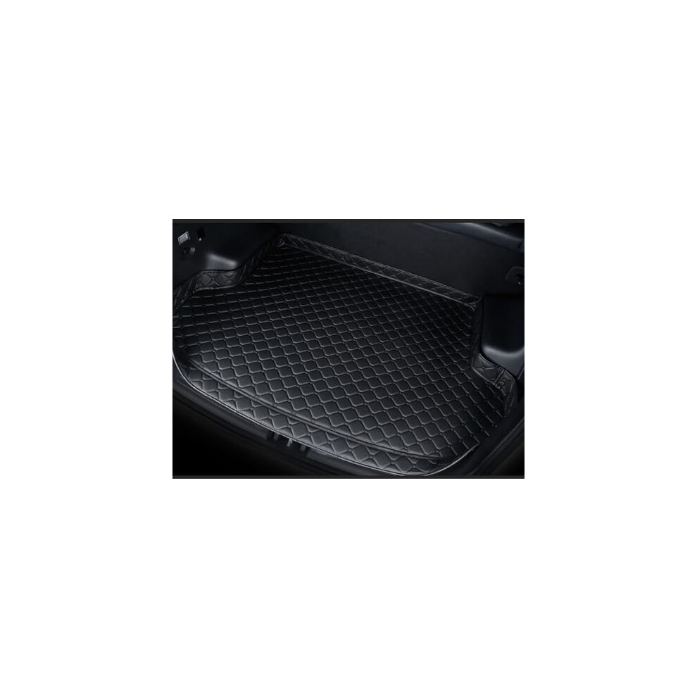 Custom Fit Car Boot Mat For Ford Explorer 20202025, All Weather Leather Cargo Protector, Black 9330225063216