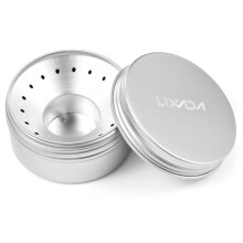 2 Stück Aluminium-Alkohol-Backpacking-Ofen-Set, 80 ml, kompakte 7 cm Tasse