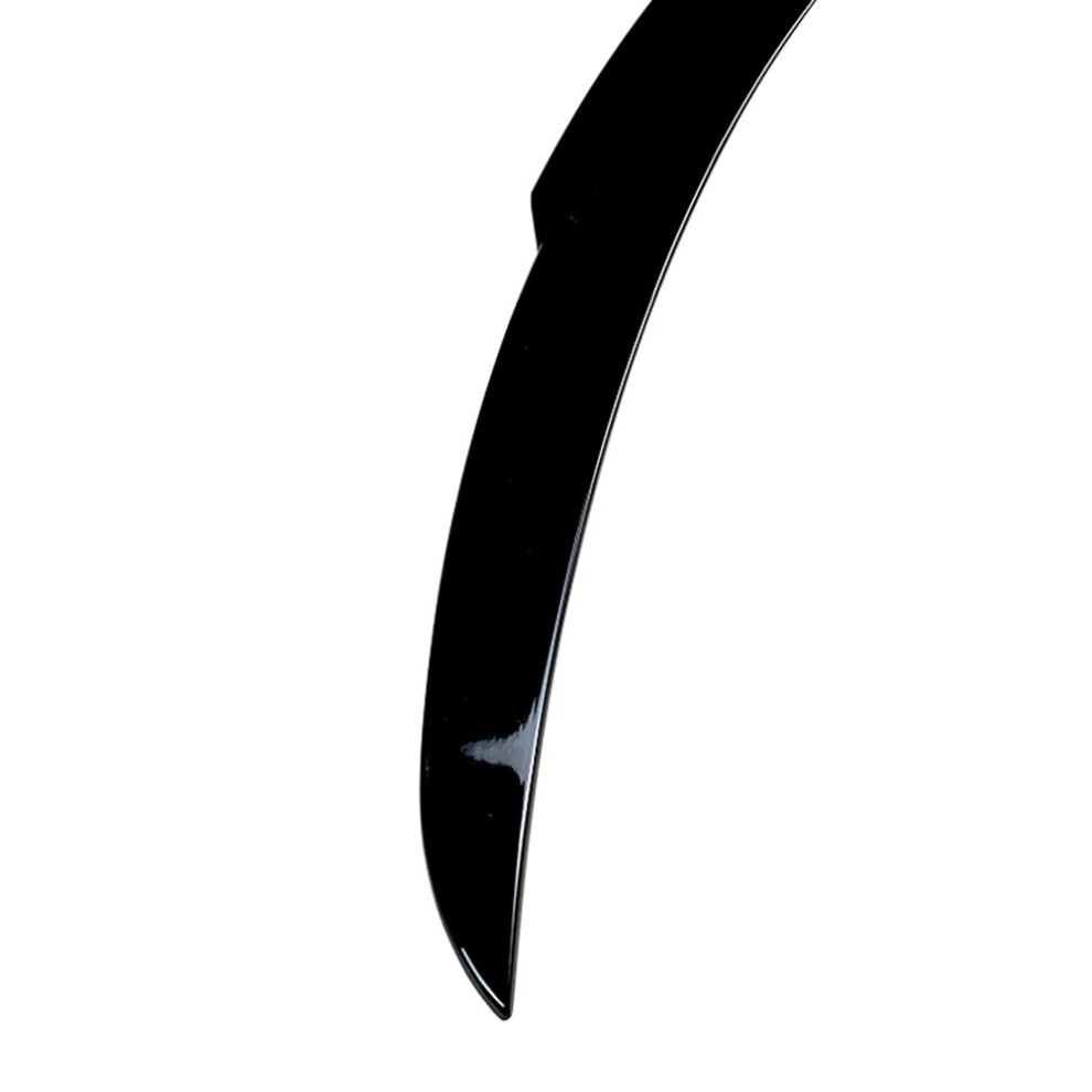 Glossy Rear Trunk Lip Spoiler For Mercedes Benz Cclass W205 C63 Sedan 20152021, Enhanced Aerodynamic Stability Black 9330225063308