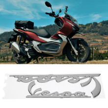 Silbernes Emblem 3D-Aufkleber für Vespa LX125 LX150 Primavera 300 GTS300 IE