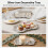 (Silver) Iron Art Tray - Cake Stand & Candle Holder 3