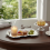 (Silver) Iron Art Tray - Cake Stand & Candle Holder 5
