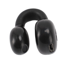 Bluetooth V5.3 Ear Clip Headphone Waterproof Noise Canceling Open Ear Black