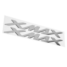 3D Motorrad-Emblem-Aufkleber für XMAX 125/250/400 Silber Wasserdichte Aufkleber