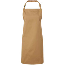 (One Size, Camel) Premier Unisex Adult Colours Full Apron