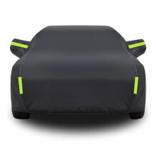 Waterproof Outdoor Car Cover for Lexus GX460 2010‑2022, All‑Weather UV‑Resistant Breathable Protection A/Black