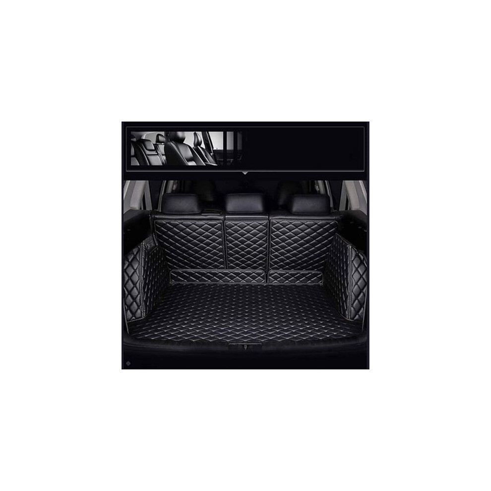 Trunk Mat For Audi Q5 20172023 Waterproof Leather Cargo Liner Custom Fit All Weather Full Coverage Black 9330225063636