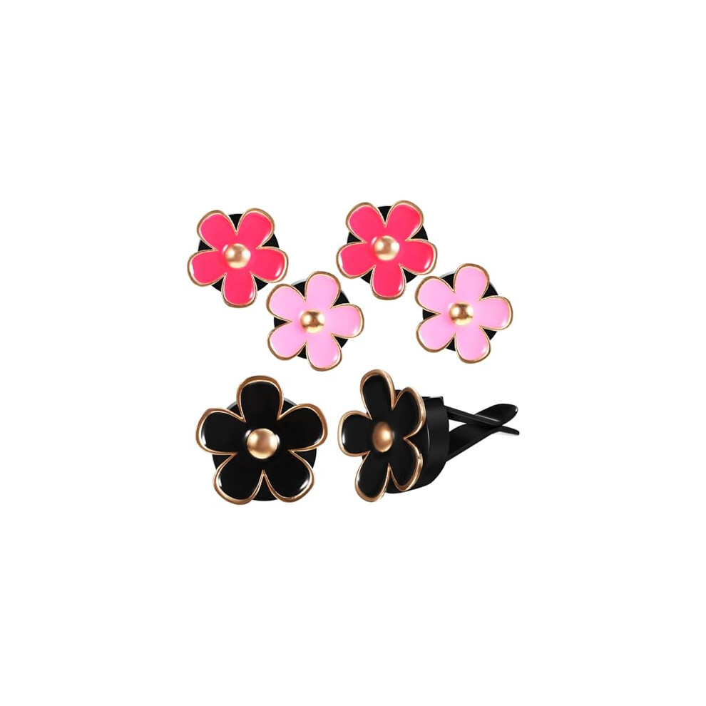 6Pcs Cute Daisy Car Air Freshener Clip Set Flower Car Vent Perfume Clip For Aromatherapy Gifts 9330225063803