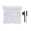Close Dome Washable Earbud Accessories 8mm Transparent Plastic 3