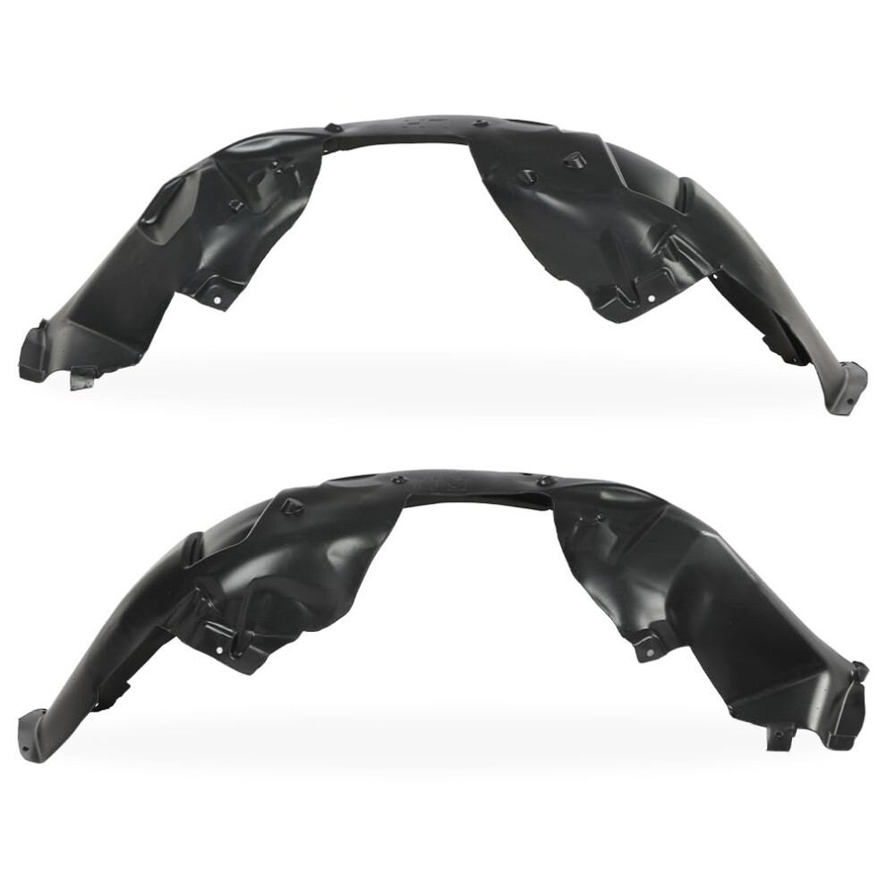 Front Driver And Passenger Side Fender Liner For Ford Mustang 20152017, Durable Impact Protection 9330225064121