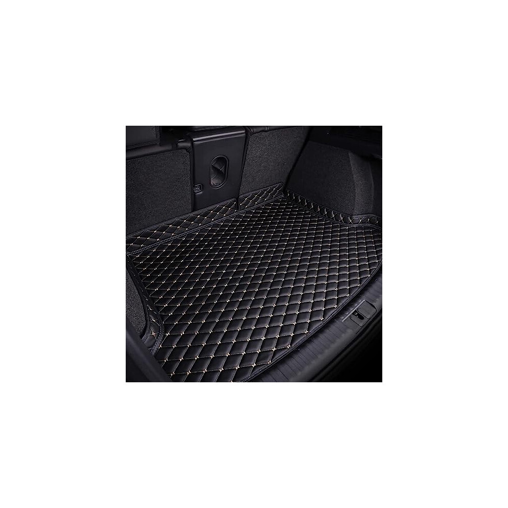 Car Trunk Mat For Volvo V60 2020, Custom Fit Waterproof Leather Cargo Liner, All Weather Nonslip Protector, Blackbeige 9330225064190