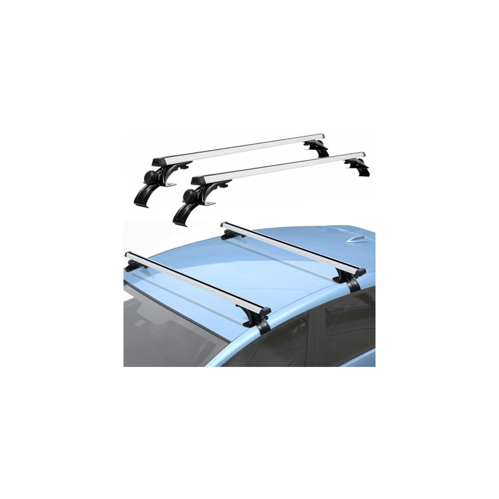 Lockable Roof Rack Cross Bars For Nissan Altima 20192025 L34, Aluminum Antitheft Crossbars, 220Lbs Load Capacity 9771547615910