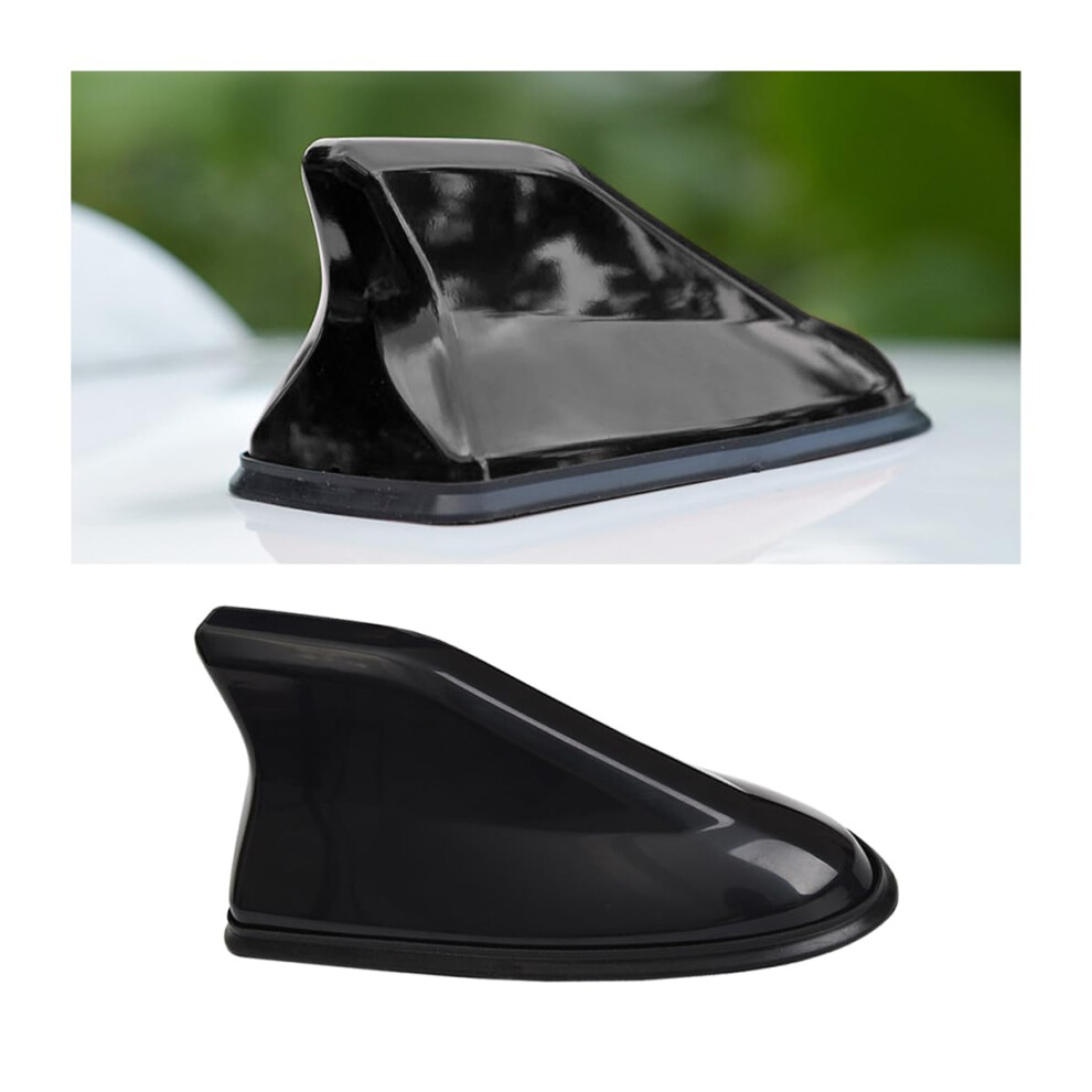 Universal Car Shark Fin Antenna Cover Â Stable Radio Reception, Aerodynamic Noise Reduction, Tool Installation Black 9092120277517