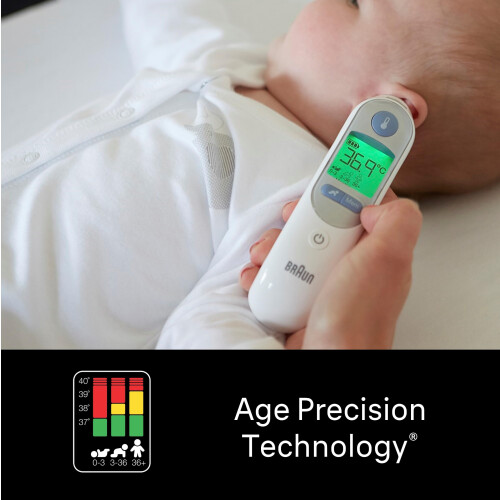 Braun Braun ThermoScan 7 Ear thermometer | Age Precision Technology | Colour|coded Digital 2