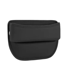 Car Seat Gap Organizer for BMW 5 Series G30 G31 G38 520i 530i, PU Leather Side Pocket with USB Charging Hole