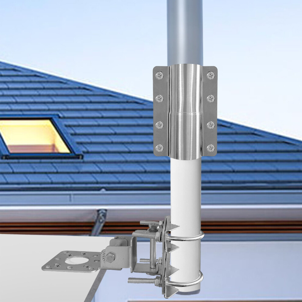 Heavy Duty Roof Mount Kit For Starlink V2 Satellite, 974G White 8451391212923