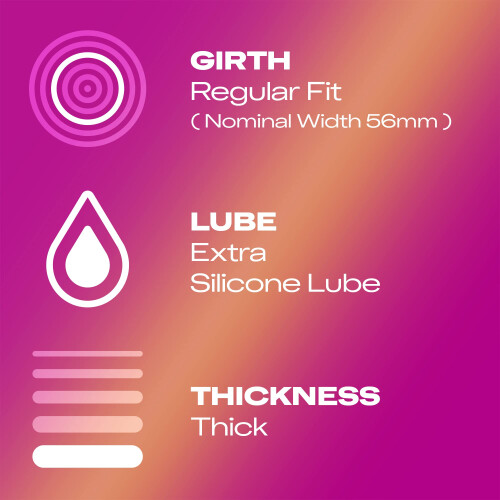 Durex Durex Pleasure Me, pack of 6 2