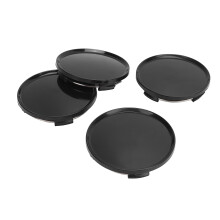 Vehicle Wheel Hub Center Cap 63mm Impact Proof Stylish Rim Cover Set