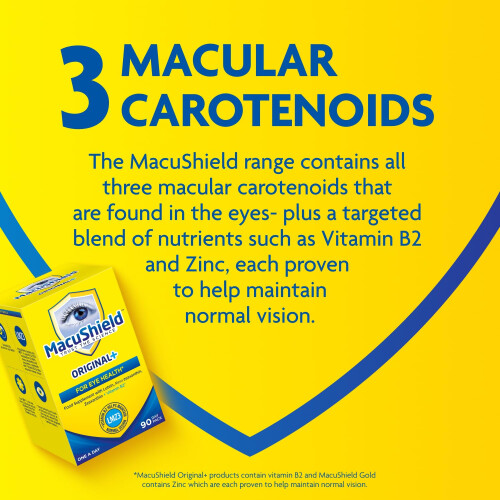 Macushield MacuShield Original Plus Capsules - 90-Day Pack, Eye Health 1