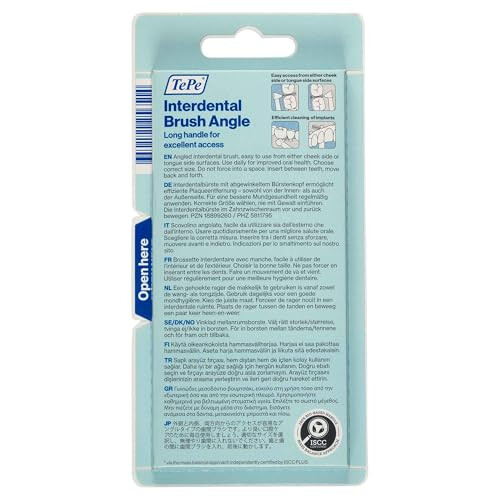 Tepe TePe Interdental Brush Angle, Mixed Pack, 6pcs, 0.4-0.8mm 2