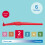 Tepe TePe Interdental Brush Angle, Red, 0.5mm/ISO 2, 6pcs, Interspace Cleaning, Plaqu 2