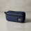 (Blue) 3-Layer Canvas Pencil Case, Durable & Stylish 3