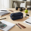 (Blue) 3-Layer Canvas Pencil Case, Durable & Stylish 7