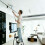 Birchtree BIRCHTREE Non-Slip 3 Steps Steel Folding Ladder 10