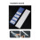39Pcs  Grip Tape Double Sided  Club Grips Pre-Cut  Rubber Strips 8