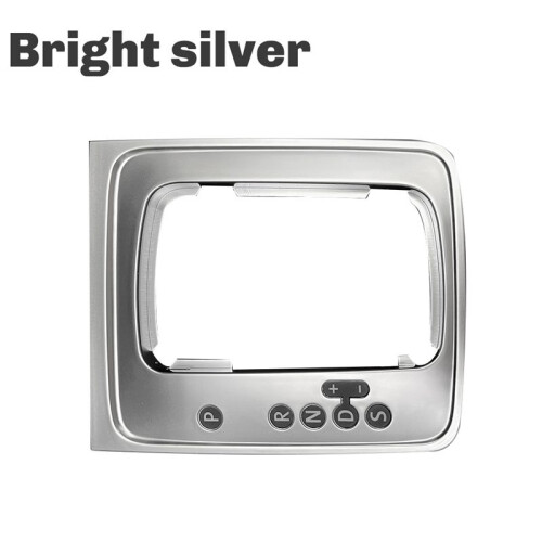 For  B6 2005-2011 Car Gear Shift Base Gear Shift Knob Frame Accessories 3C1713203A Matte Silver 1