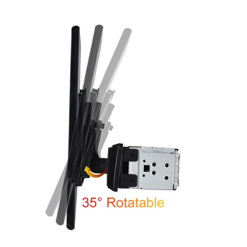 Rádio Automotivo Single Din Carplay Android Auto 9,5 Polegadas Touch Screen Estéreo Automotivo com Mirror Link  FM USB 2
