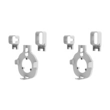 2X Wall Mount for Eero Pro 6 WiFi Router Holder Outlet Stand Without Messy Wires for Amazon Eero Pro 6(White)