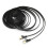 10Gbps CAT7 Double Shielded Network Cable 0.5m RJ45 Puce 2