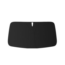 Car Windshield Sun Shade for Subaru WRX 2007‑2024 Foldable UPF50+ UV Protection Heat‑Reflective Cover Black