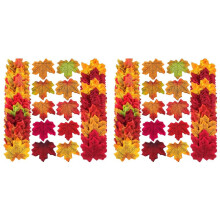 1000St Kunstzijde Esdoorn Bladeren Herfstbladeren DIY Handgemaakte Scrapbooking Herfst Herfst Bruiloft Decor